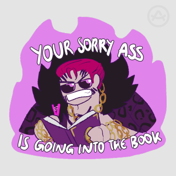 [Limbus Company] Ricardo Die Cut Sticker