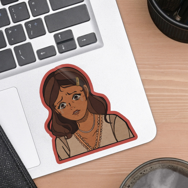 Maria Flores Colored Sticker