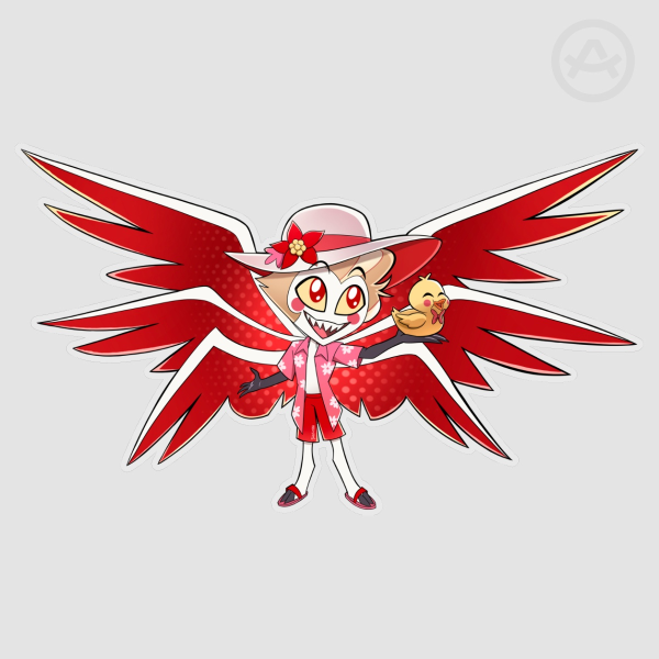 Lucifer Summer Edition transparent Stickers