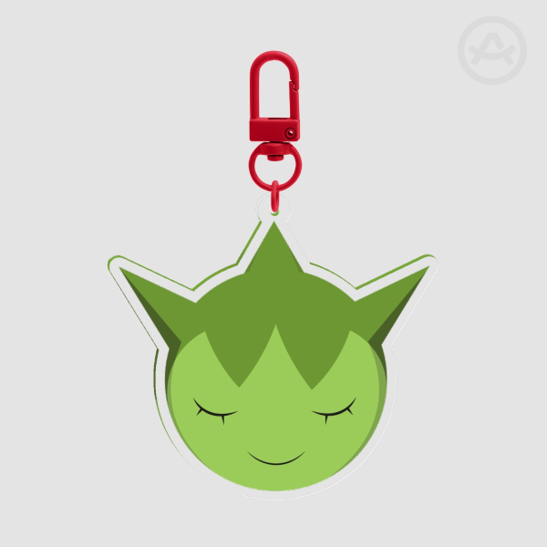Roselia Head Keychain