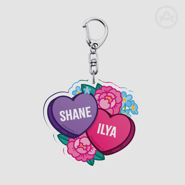 Shane Ilya/Jane Lily Acrylic Keychain