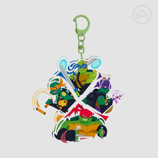 4 Ninja Turtles Charm