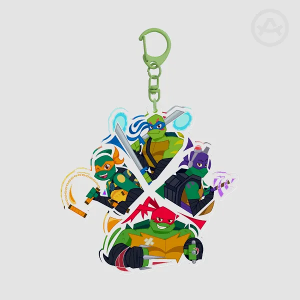 4 Ninja Turtles Charm