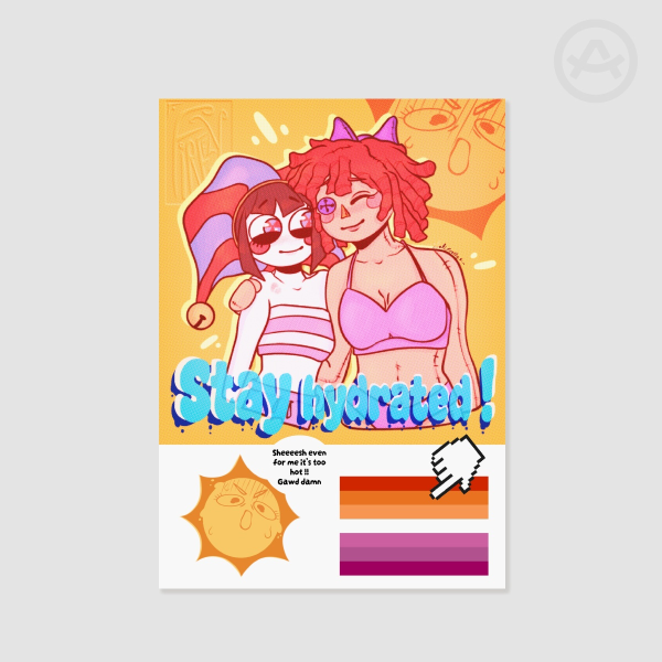 TADC Jesterdoll A5 Poster Printing