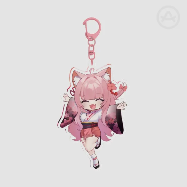 Kattobox x KiiroOwO Keychain