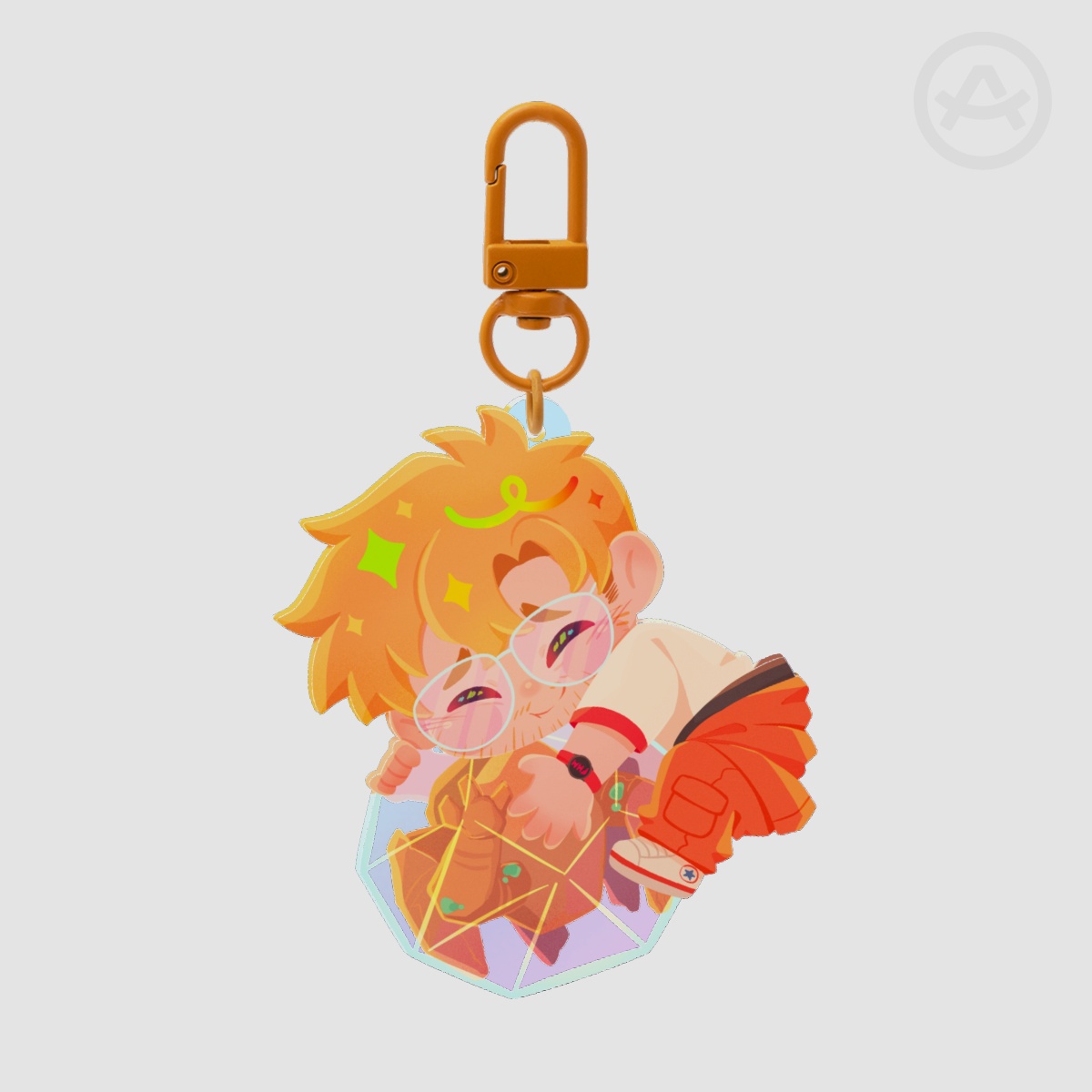 Grace & Rocky Hug Rainbow Keychains [ PROJECT HAIL MARY ]