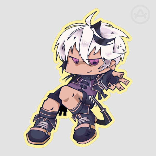 VFlower (V4Flower) Vocaloid - Die Cute Sticker