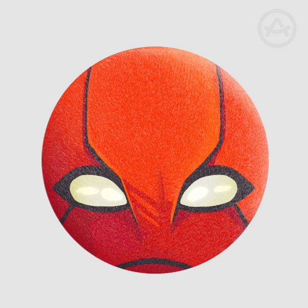 Redhood Plush Badges (small)