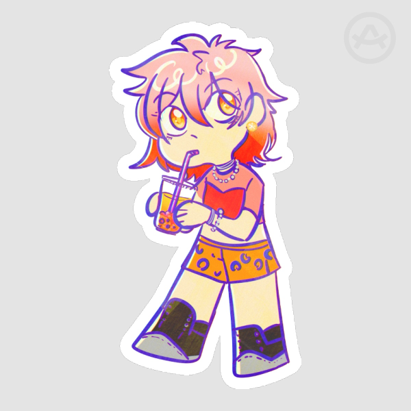 Takiishi Chika - Die Cut Sticker