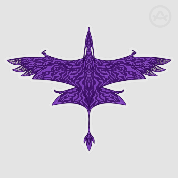 [AVATAR] Ikran - Clear Vinyl Sticker