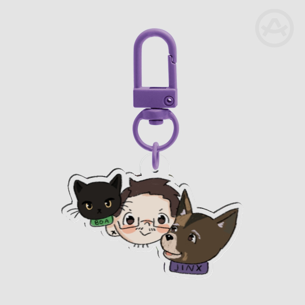 Dep family Acrylic Keychain