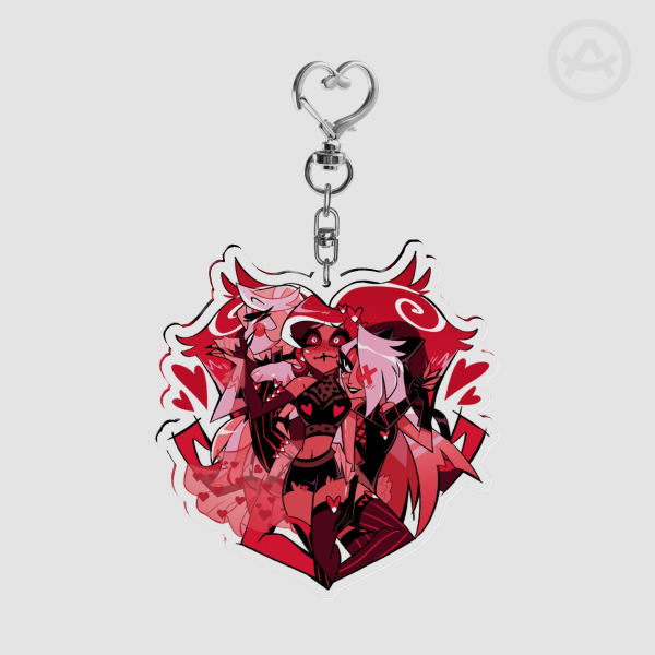 Fallenstarmedia Acrylic Keychain