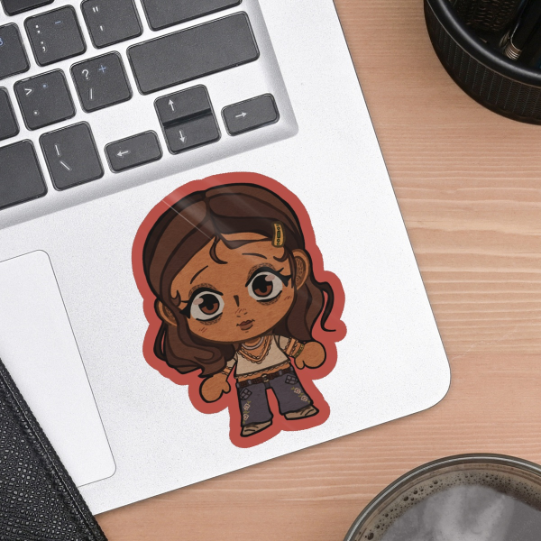 Maria Flores Colored Sticker