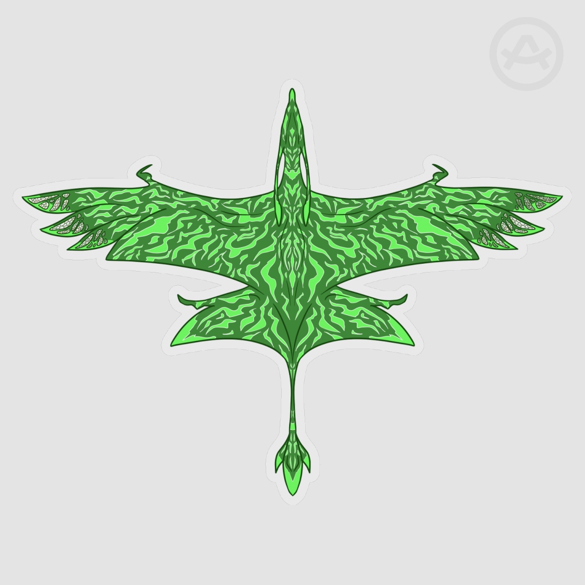 [AVATAR] Ikran - Clear Vinyl Sticker