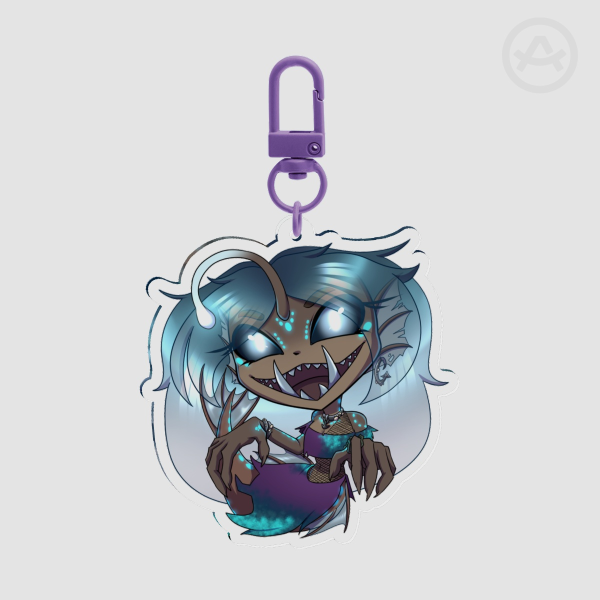 Noodle Vtuber Keychain