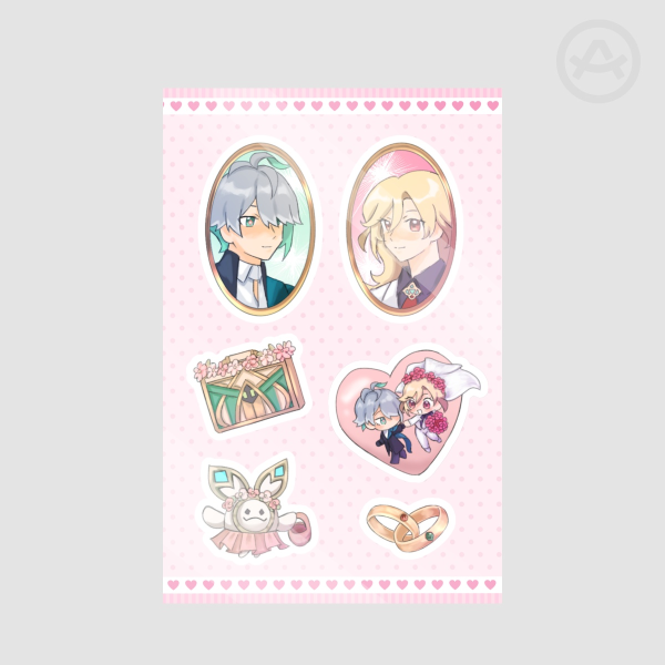 Haikaveh Marriage Stickers Sheet