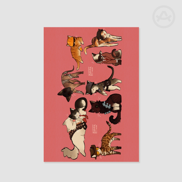 Team Purrtress 2 | Poster (smaller size)