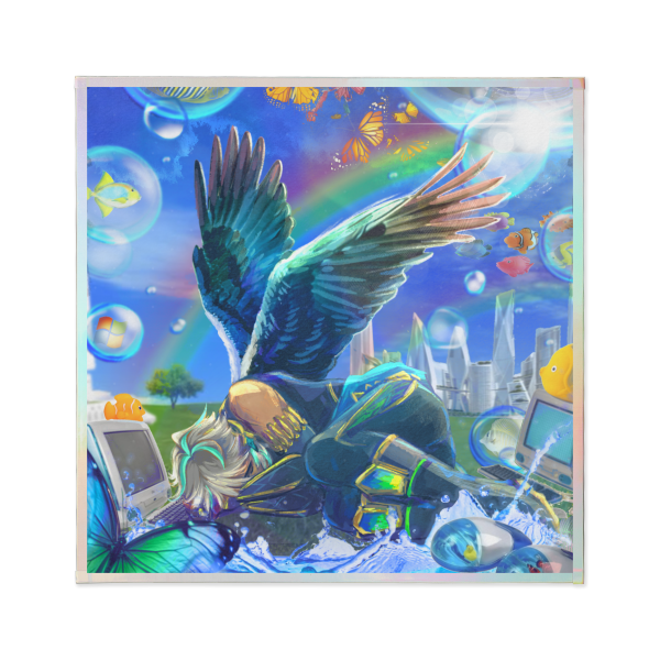 Alhaitham Frutiger Aero Rainbow Artboard