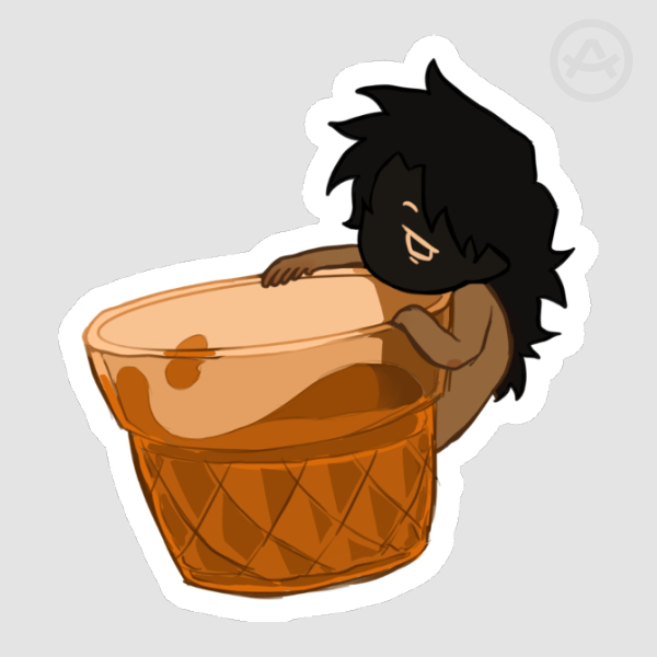 Star Folk - Peter's Whiskey Sticker