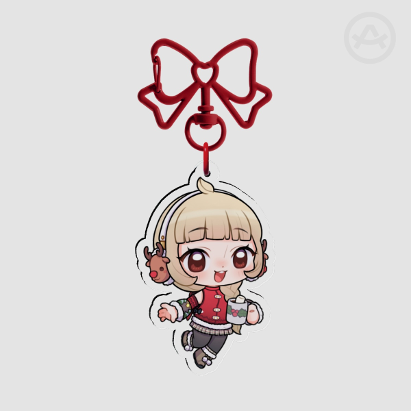 Winter Wonderland Juno keychain