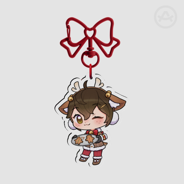 Winter Wonderland Tracer keychain