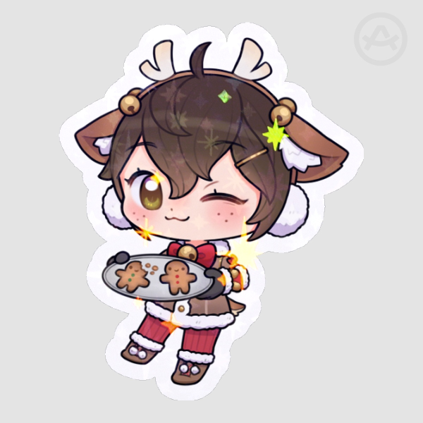 Winter Wonderland Tracer sticker