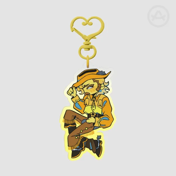 Yellow Deltarune - Keychain