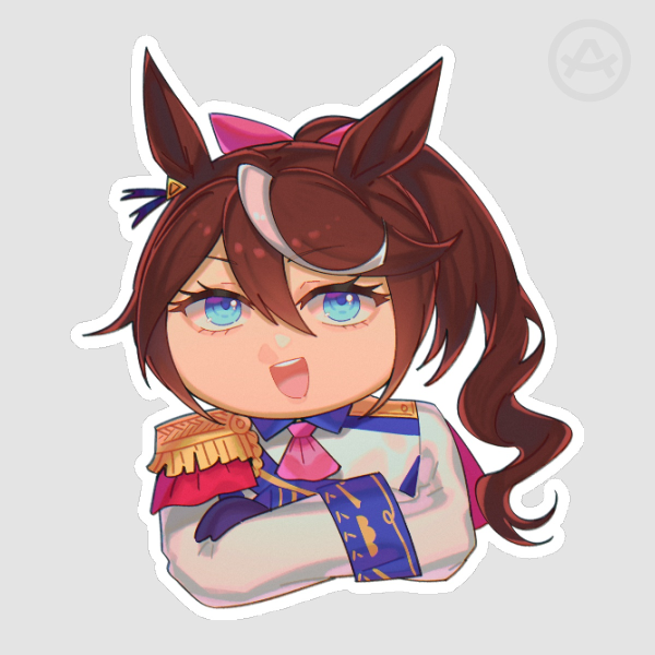 Tokai Teio Blue Eyes Stare sticker