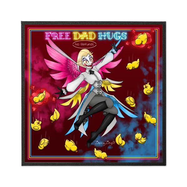 Neon Nights Lucifer Art Board