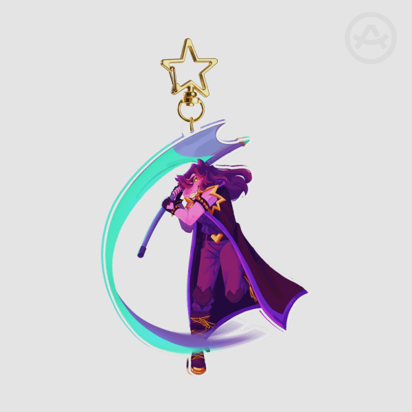 Susie Rude Buster Keychain