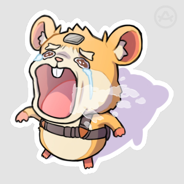 Hammond (sadge) sticker