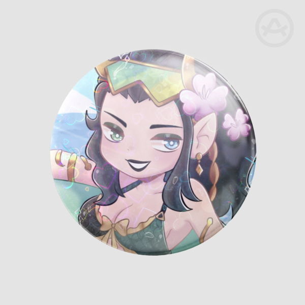 lady loki Round Badges (Button Pins)