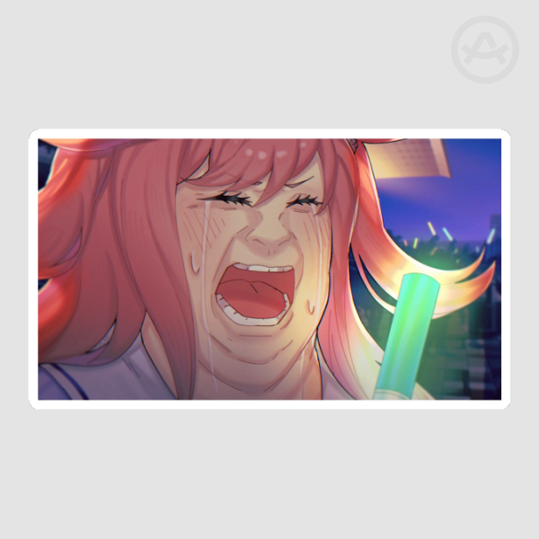 Agnes Digital Fangirl Sticker