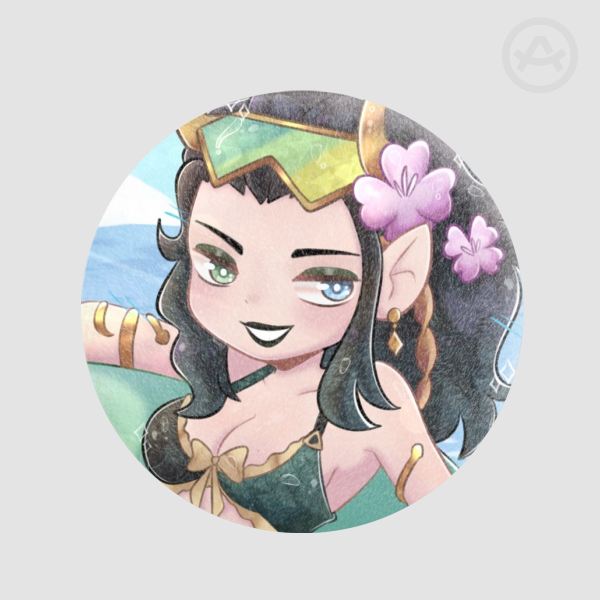 lady loki  Plush Badges