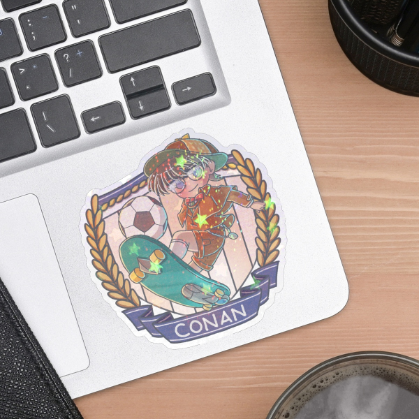 Detective Conan Die Cut Sticker - Edogawa Conan