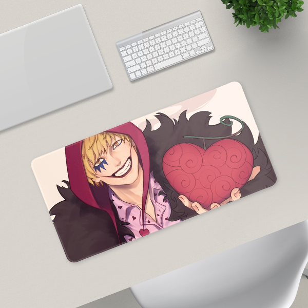 Desk Pad - Rosinante Corazon - One Piece Anime - Desk Mat Mouse Pad