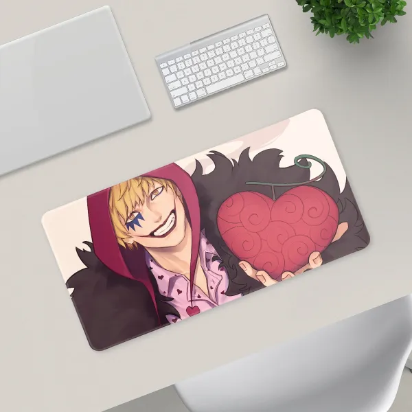 Desk Pad - Rosinante Corazon - One Piece Anime - Desk Mat Mouse Pad