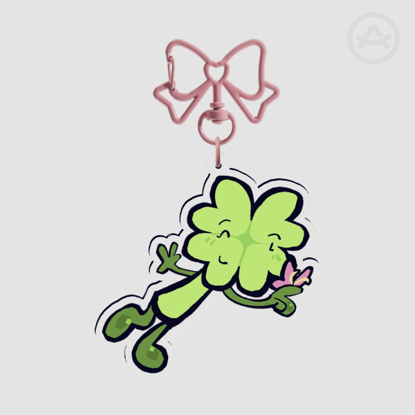 Clover Inanimate Insanity --- Classic Acrylic Keychain