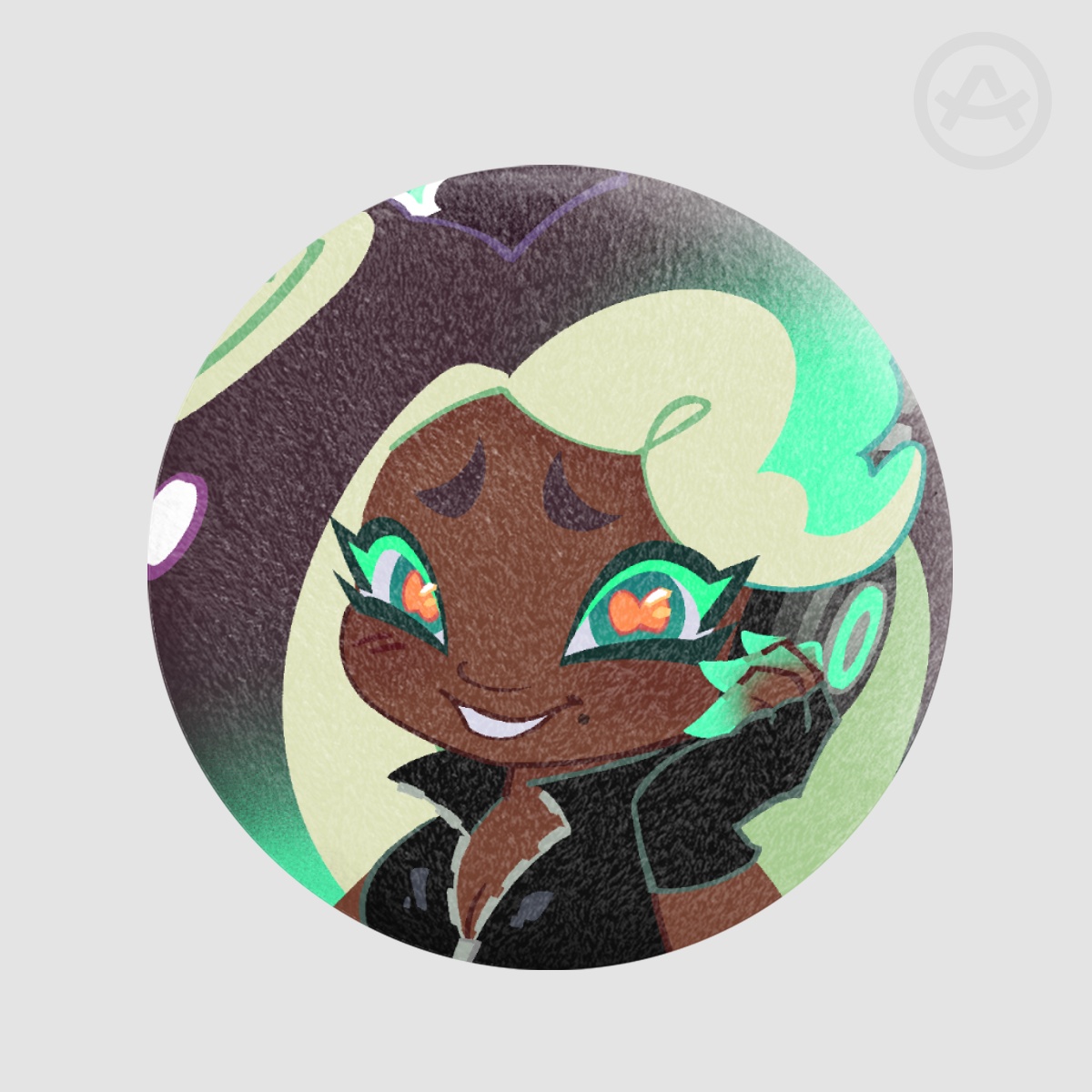 Marina Splatoon Plush Badge