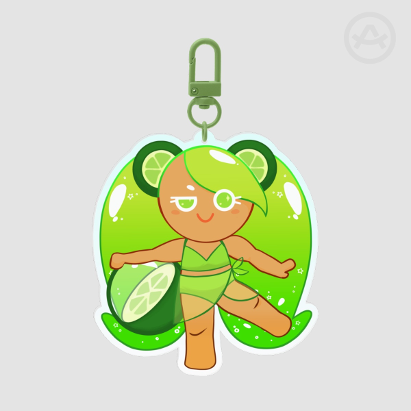 Cookie Run Lime Cookie Keychain