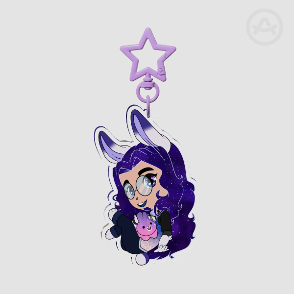 Chibi Galaxy Keychain