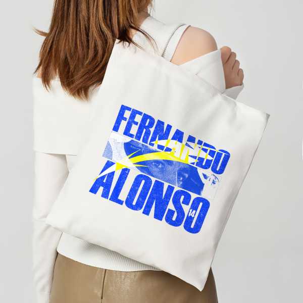 Fernando Alonso Tote Bag