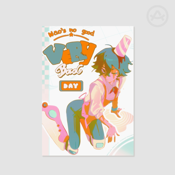 "Nao's no good, very bad day" print