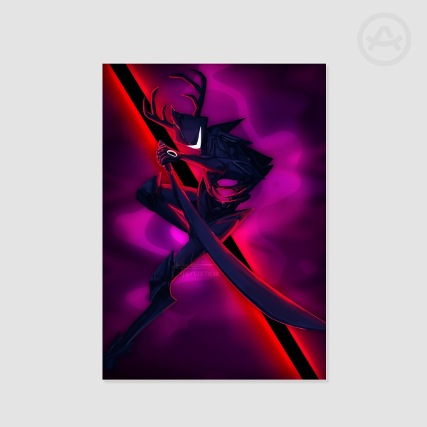 The Roaring Knight A5 Print