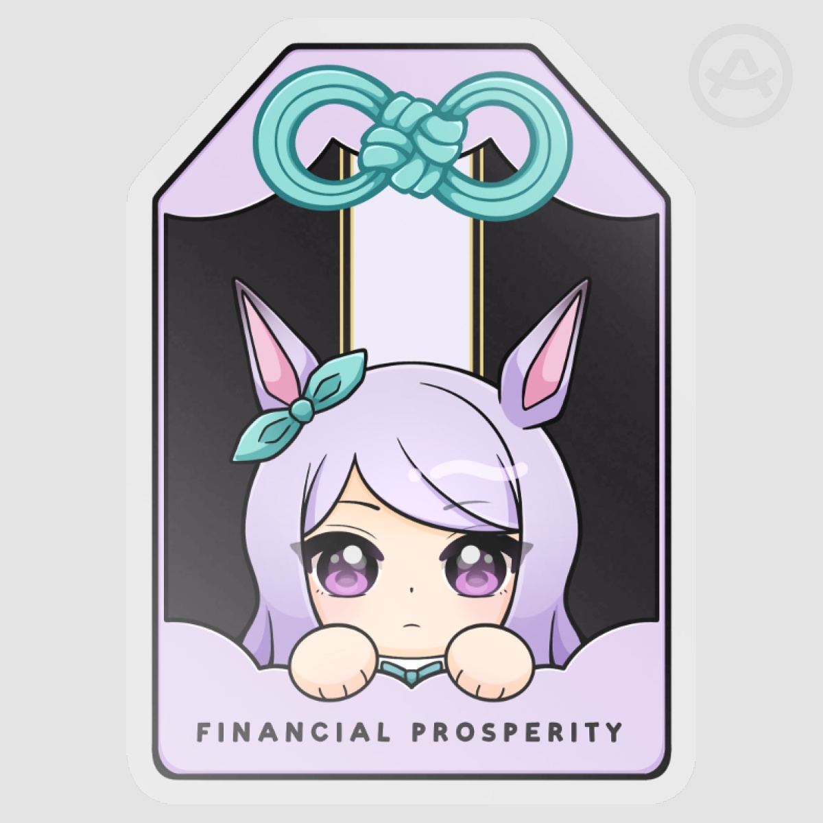 Mejiro McQueen (Financial Prosperity) PET Vinyl Die Cut Stickers