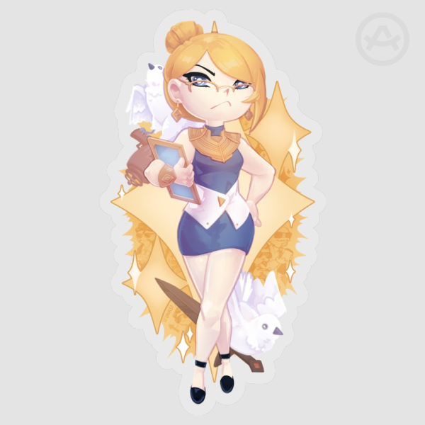 Miss J Chibi Sticker