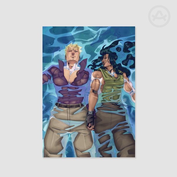 Crystal Cyan Waters [Laxeel] Poster