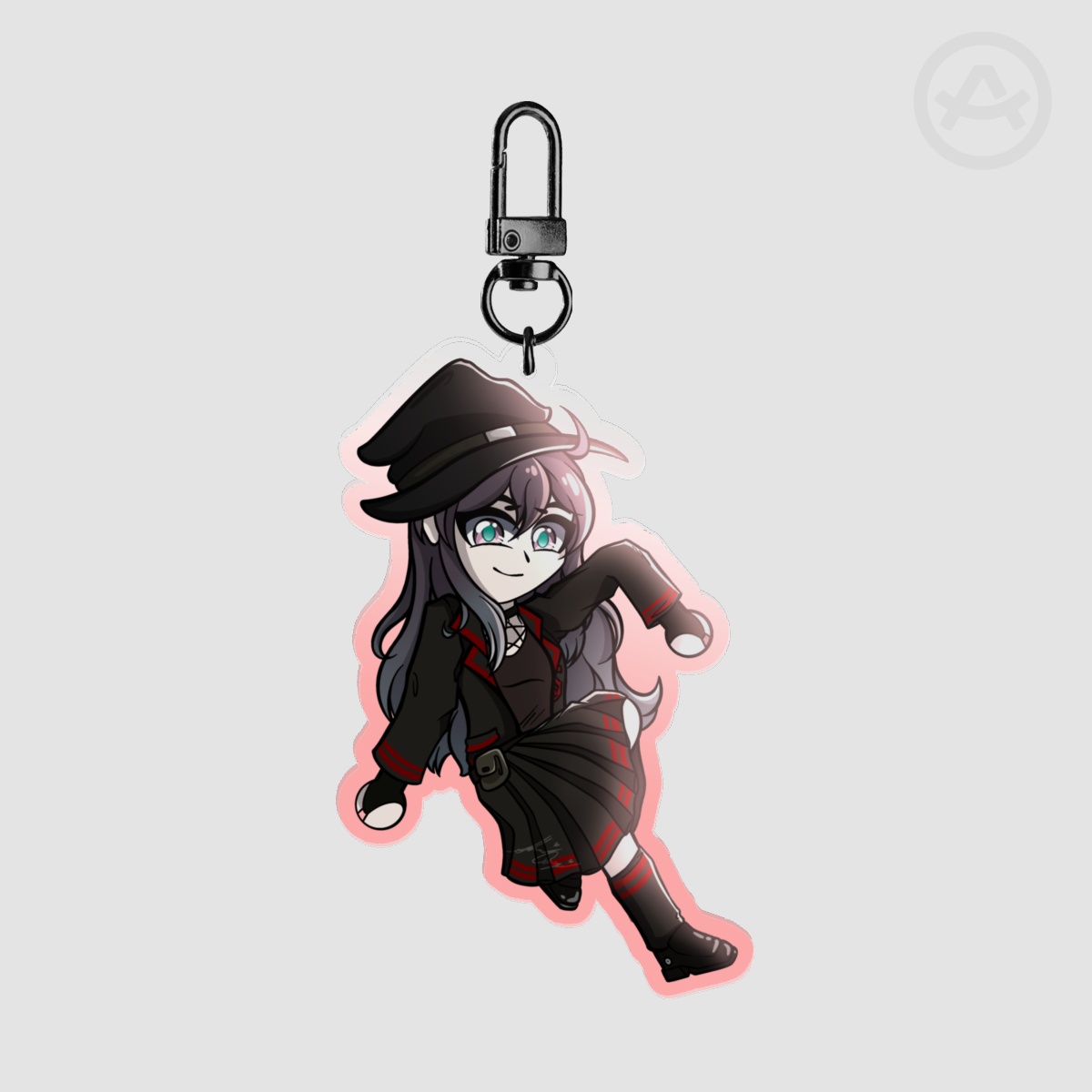 Bella Donna - Minecraft Freakshow Pairs Keychain