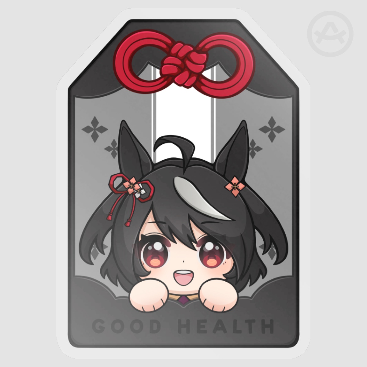 Kitasan Black (Good Health) PET Vinyl Die Cut Stickers