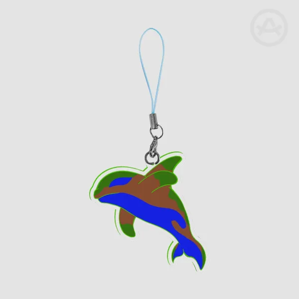 Orca Sapiosexual Keychain